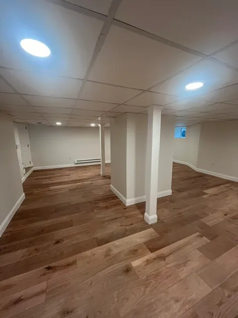 Finished Basement — New living space below grade